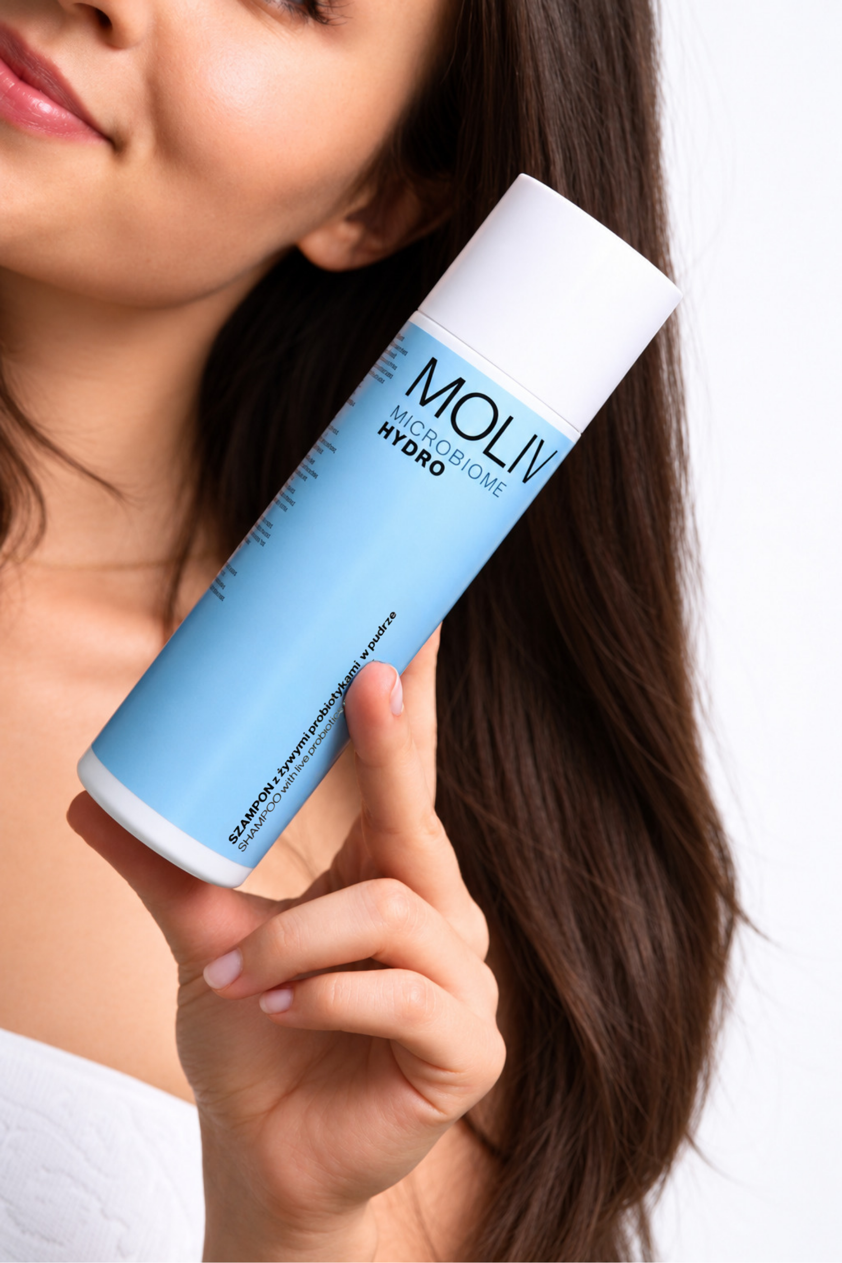 MOLIV MICROBIOME HYDRO Szampon z żywymi probiotykami w pudrze | Delikatna Formuła Kojąco-Nawilżająca. 120g - obrazek 3